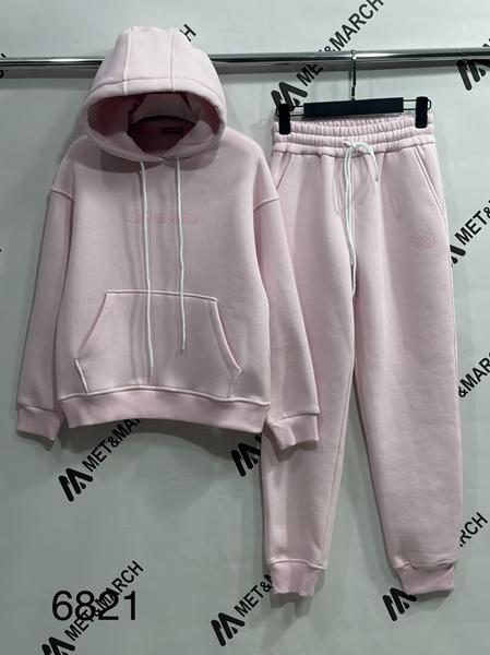 Костюм спорт Met&March (S-L) 6821 l.pink (зима)