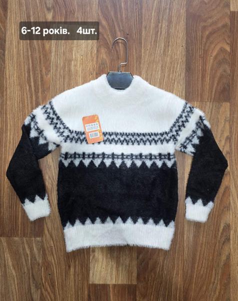 Свитер MMZ (9-14) M714 white (зима)