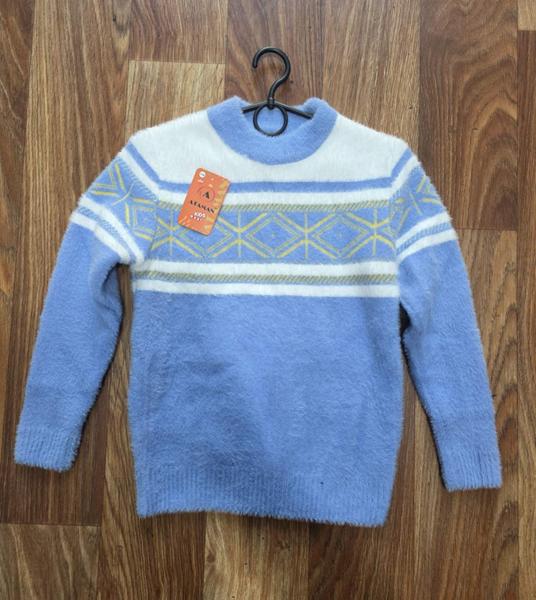 Свитер MMZ (11-14) M710 l.blue (зима)