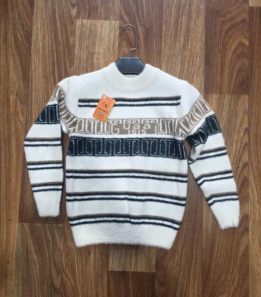 Свитер MMZ (9-14) M718 white (зима)