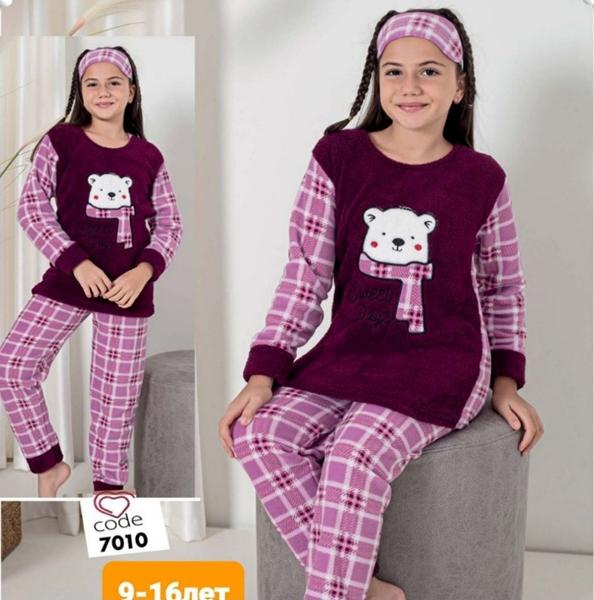 Пижама MMZ (9-16) 7010 wine (зима)