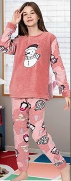 Пижама MMZ (9-12) 4422 peach (зима)