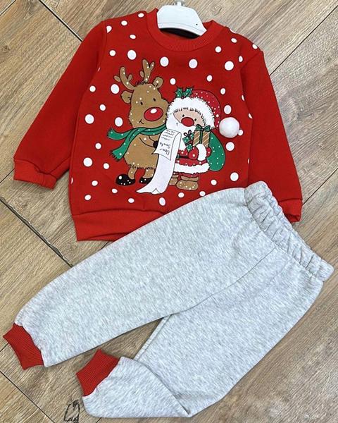 Костюм спорт Baby Boom (2-4) 845 red (зима)