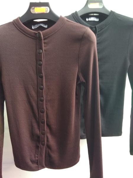 Кофта Dream (S-XL) DM110 brown (деми)