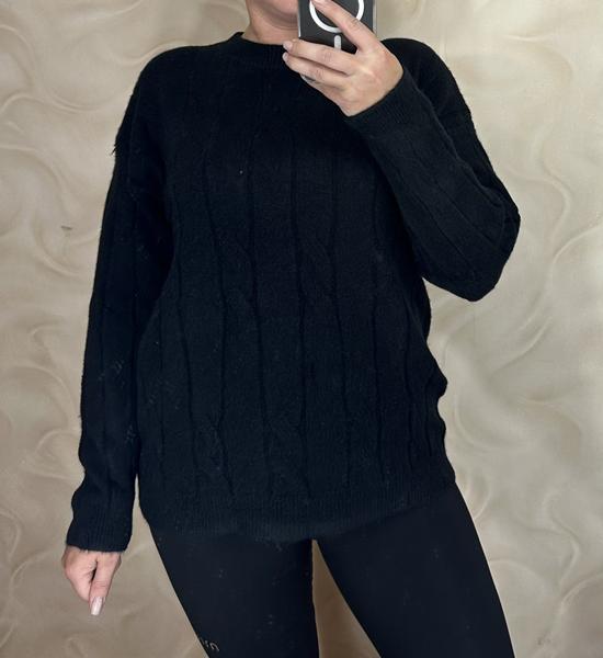 Свитер LeVisha (48-52) 24055 black (зима)