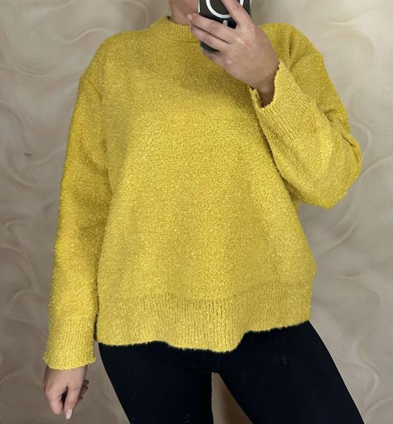 Свитер LeVisha (46-50) 24058 yellow (зима)