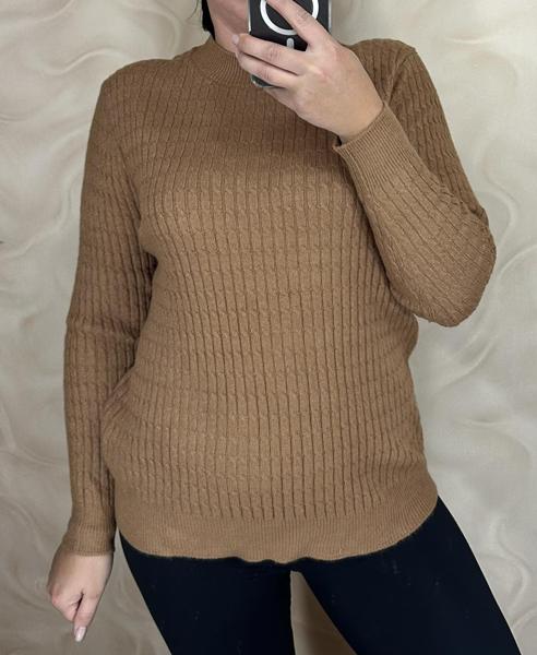 Свитер LeVisha (46-50) 24083 l.brown (зима)