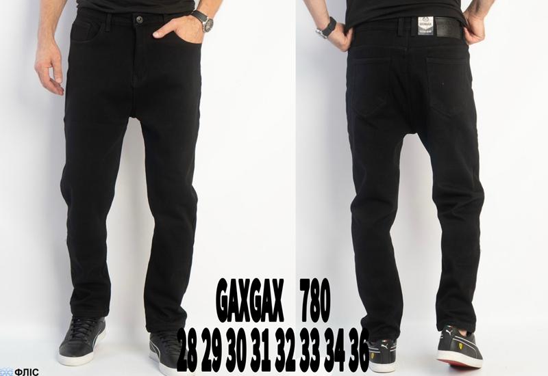 Джинсы Basanjiu (28-36) 780 black (зима)