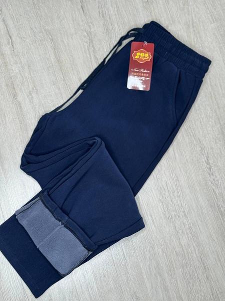 Штаны спорт Modnulya (2XL-6XL) 2069 navy (зима)