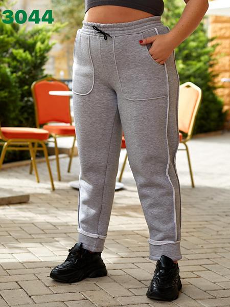 Штаны спорт T.S.Eliot (50-58) 3044 grey (зима)