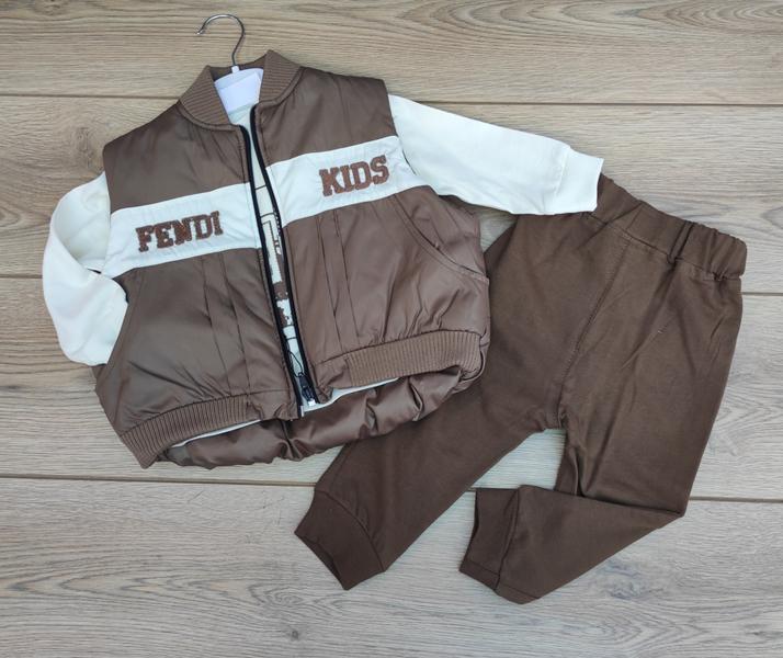 Костюм Emir kids (0.9-2) 503 brown (деми)