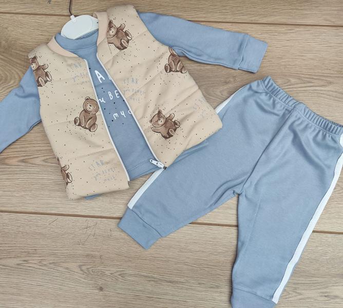 Костюм Emir kids (0.9-2) 685 l.blue (деми)