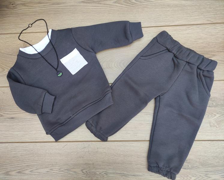 Костюм Emir kids (1-4) 699 d.grey (деми)