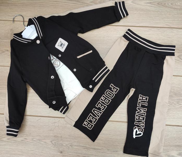 Костюм Emir kids (0.6-1.6) 834 black (деми)