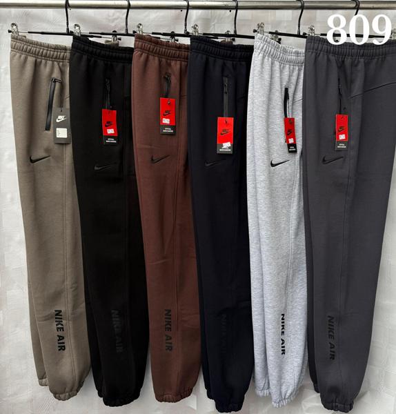 Штаны спорт Shon (48-58) S1917 black (зима)