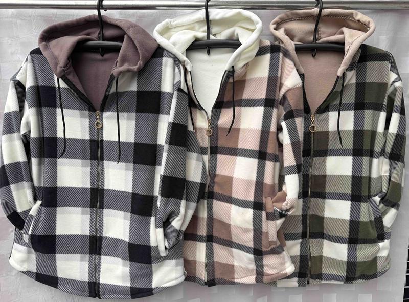 Кофта Shon (52-58) S1907 khaki (зима)