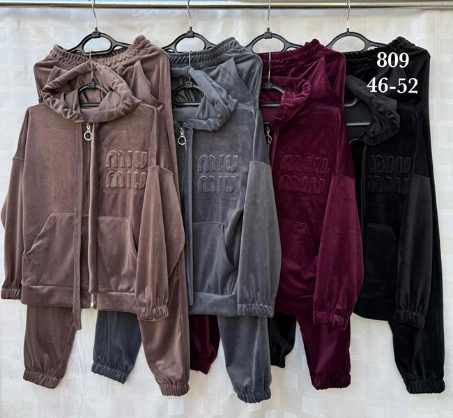 Костюм спорт Shon (46-52) S1934 wine (деми)