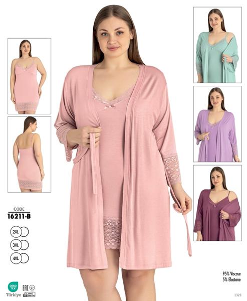 Комплект Cotpark (2XL-4XL) 16211B purple (деми)