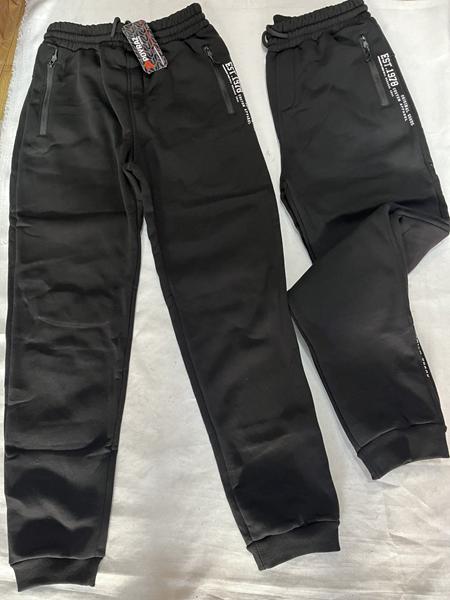 Штаны спорт Zayka (13-16) ZA1667 black (зима)