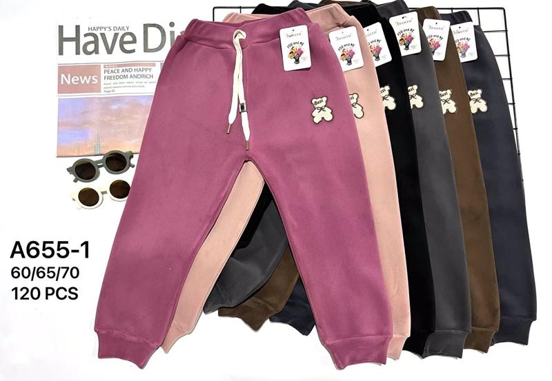 Штаны спорт АнЯ (4-7) A655-1 mix (зима)