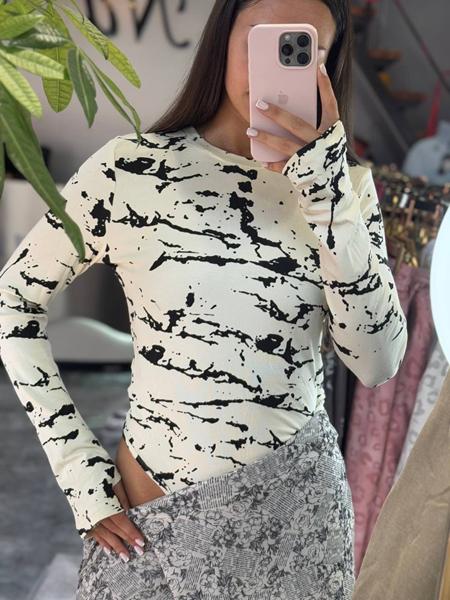 Боди Modnulya (S-XL) YZ375 l.beige (деми)