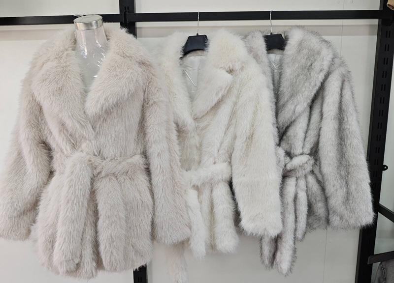 Шуба Modnulya (S-L) 812 grey (зима)