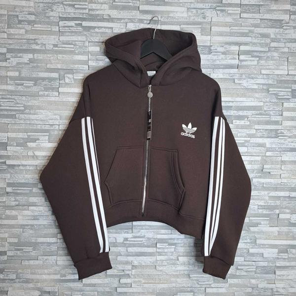 Кофта спорт Newe (44) N1402 brown (зима)