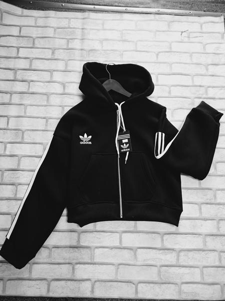 Кофта спорт Newe (44) N1402-10 black (зима)