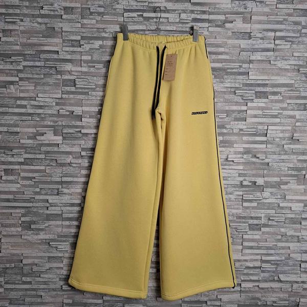 Штаны спорт Newe (44-46) NW756 yellow (зима)