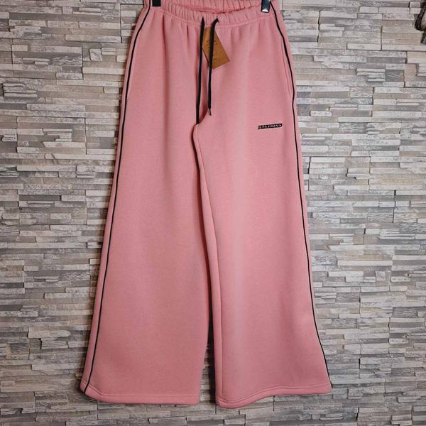 Штаны спорт Newe (44-46) NW758 pink (зима)