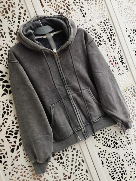 Кофта спорт Lora (42-46) LR861 grey (зима)