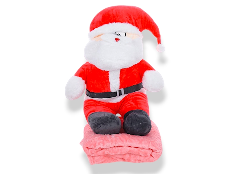 Плед Obuv OK2 (120*160) 85-13, Санта клаус 50х15, плед 160х120 (деми)