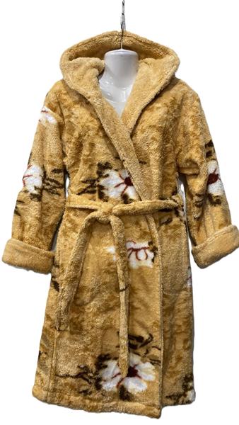 Халат Cotpark (S-XL) C27 beige (зима)