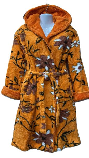 Халат Cotpark (S-XL) C28 orange (зима)