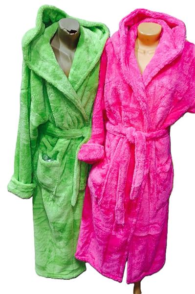 Халат Cotpark (S-2XL) C32 l.green (зима)