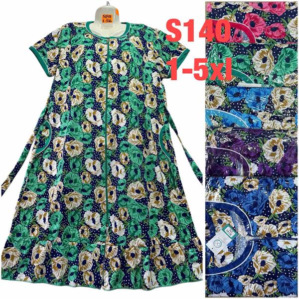 Халат HomeWear (48-58) S140 mix (лето)