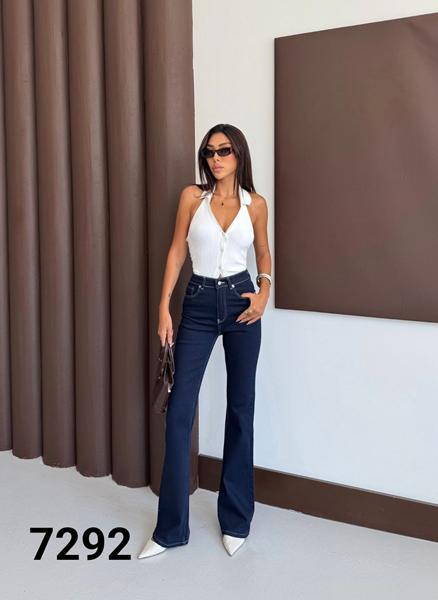 Джинсы Jeans Style (34-42) 7292 navy (деми)