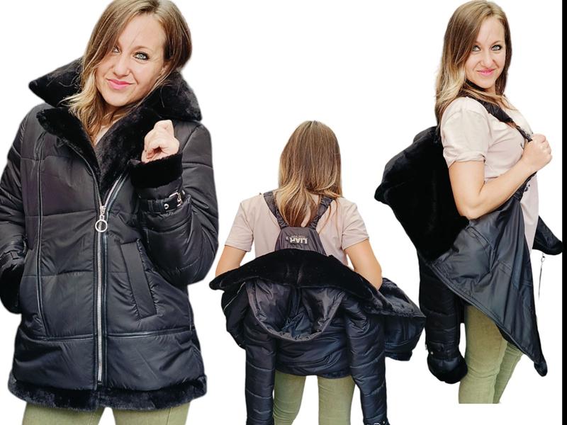 Куртка LIArt (42-48) 920 black (зима)