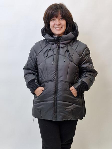 Куртка LIArt (44-54) 979 black (зима)