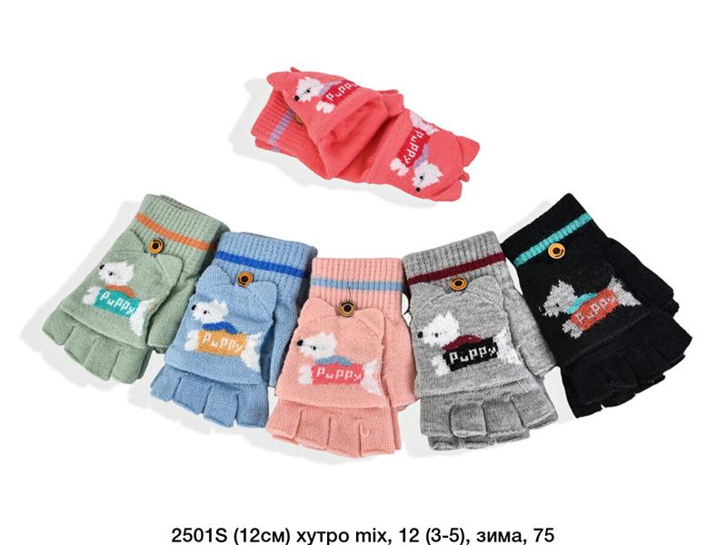 Перчатки SunnyTot (3-5) 2501S mix (зима)