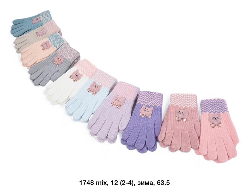 Перчатки SunnyTot (2-4) 1748 mix (зима)