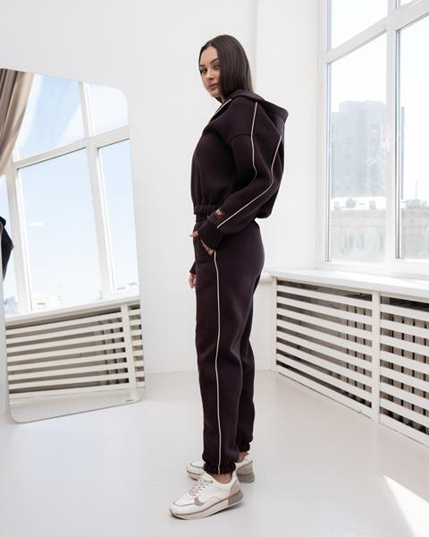 Костюм спорт AZNA (XS-S) ТЗ06 brown (зима)