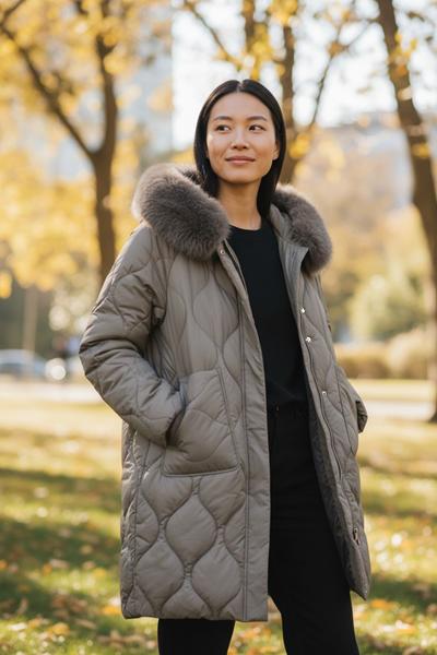 Куртка DKNSEL (46-56) 76725 grey (зима)