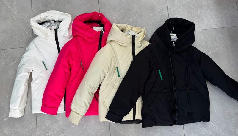 Куртка DKNSEL (42-50) 057 white (зима)