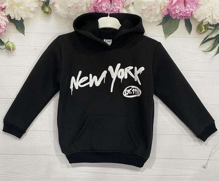 Худи Miki Maki (9-12) 4226-1 black (зима)