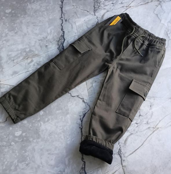 Штаны Miki Maki (3-7) MM570 khaki (зима)