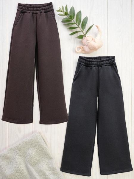 Штаны спорт Miki Maki (36-42) MM621 black (зима)