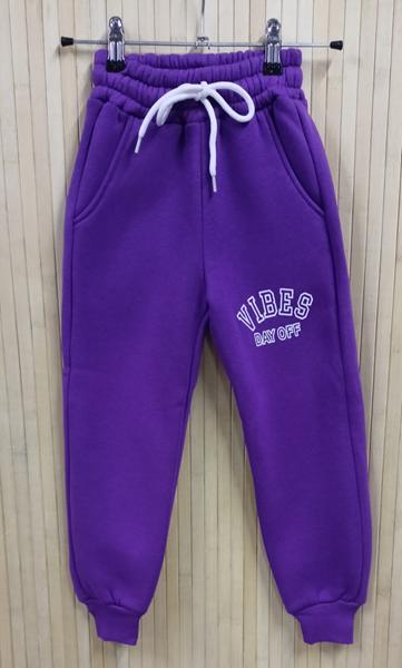 Штаны спорт Miki Maki (9-12) MM642 purple (зима)