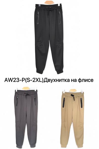 Штаны спорт Ale-Ate (S-2XL) AW23P beige (зима)