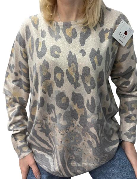 Свитер LeVisha (46-52) 25242 beige (деми)